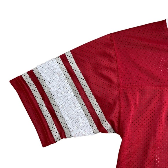 Pink Victoria’s Secret Red Hoosiers Sequins Jersey - Picture 5 of 7